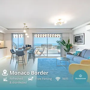 Apartment Baie De Monaco - Terrasse Vue - Parking - Af Beausoleil